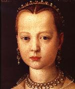Agnolo Bronzino Portrait of Maria de'Medici oil painting on canvas